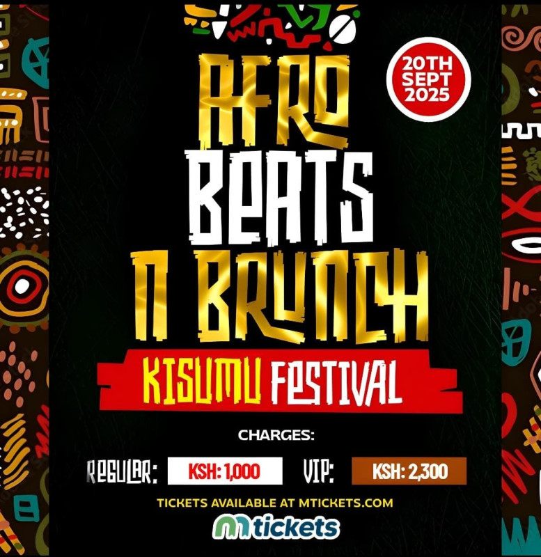 08-20 AFRO BEATS N BRUNCH KISUMU FESTIVAL