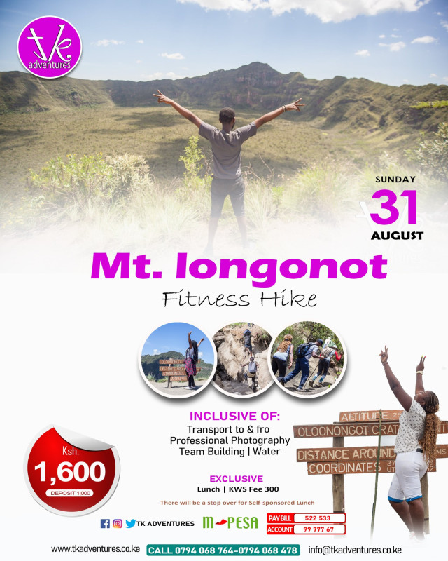 08-31 Mt. Longonot Fitness Hike at Mt. Longonot