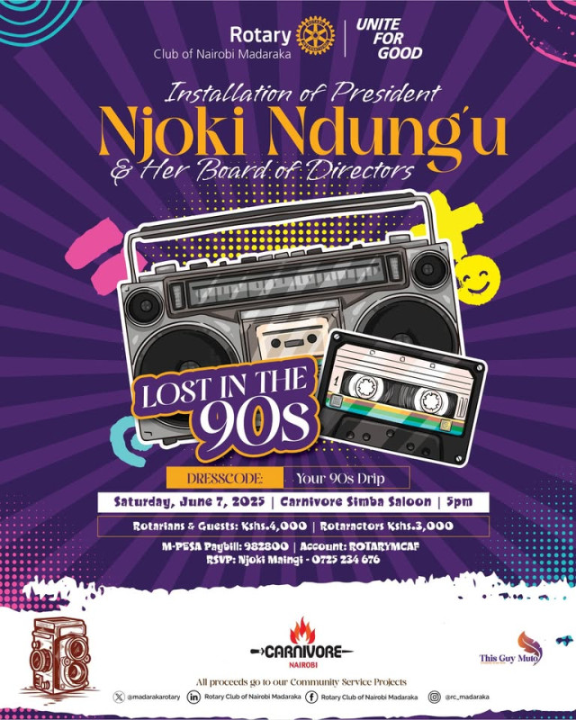 06-07 Rotary Club of Nairobi Madaraka Presents: "Unite for Good"