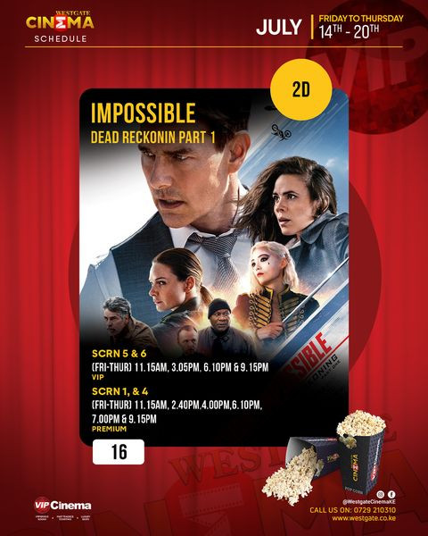 Weekly Movie Schedule Westgate Cinema