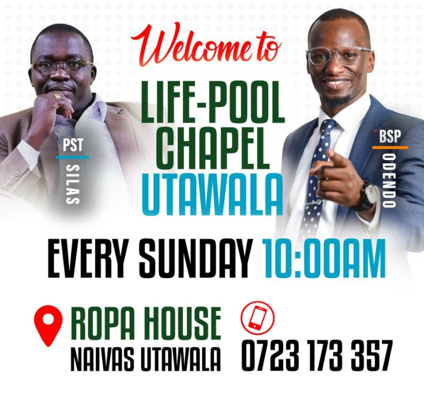 06-01 Join Life-Pool Chapel Utawala Service at Naivas Utawala