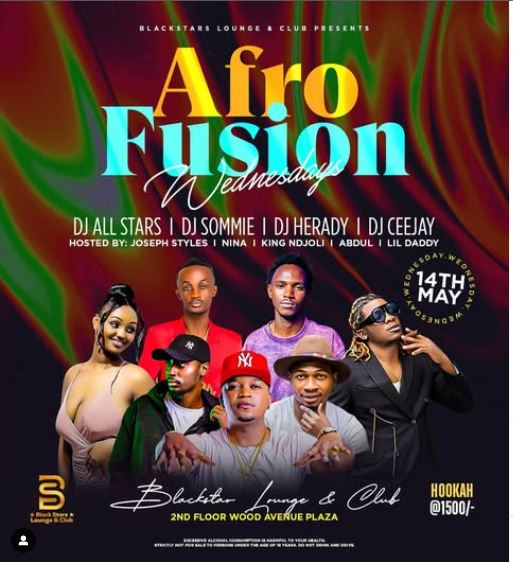 05-14 Afro Fusion Wednesdays at Blackstars Lounge & Club!