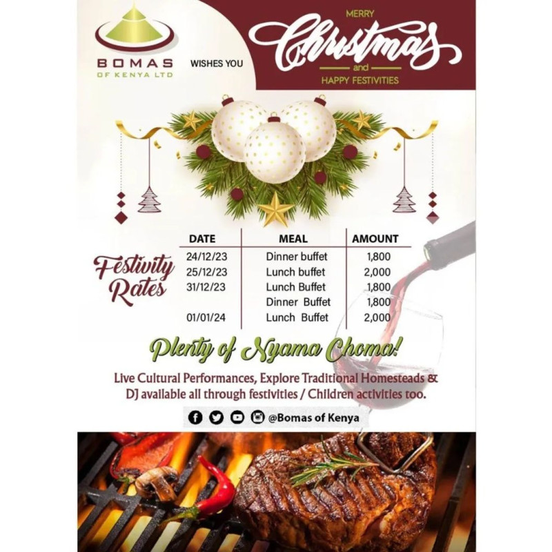 Christmas at Bomas of Kenya