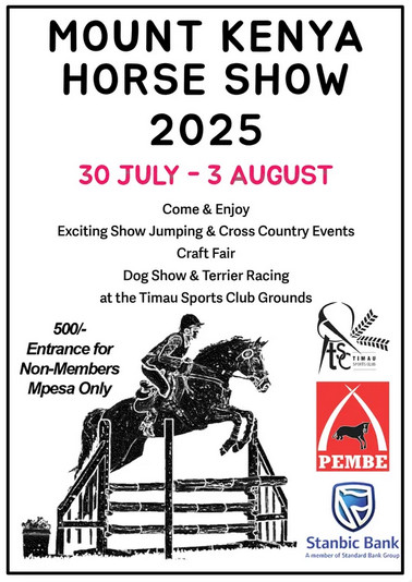 07-30 Mount Kenya Horse Show 2025 at Timau Sports Club