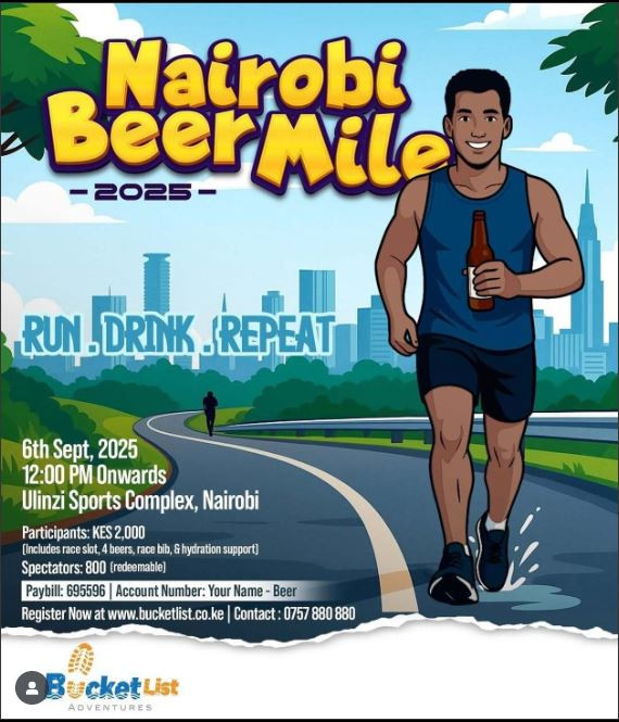 09-06 Nairobi Beer Mile at Ulunzi Sports Complex