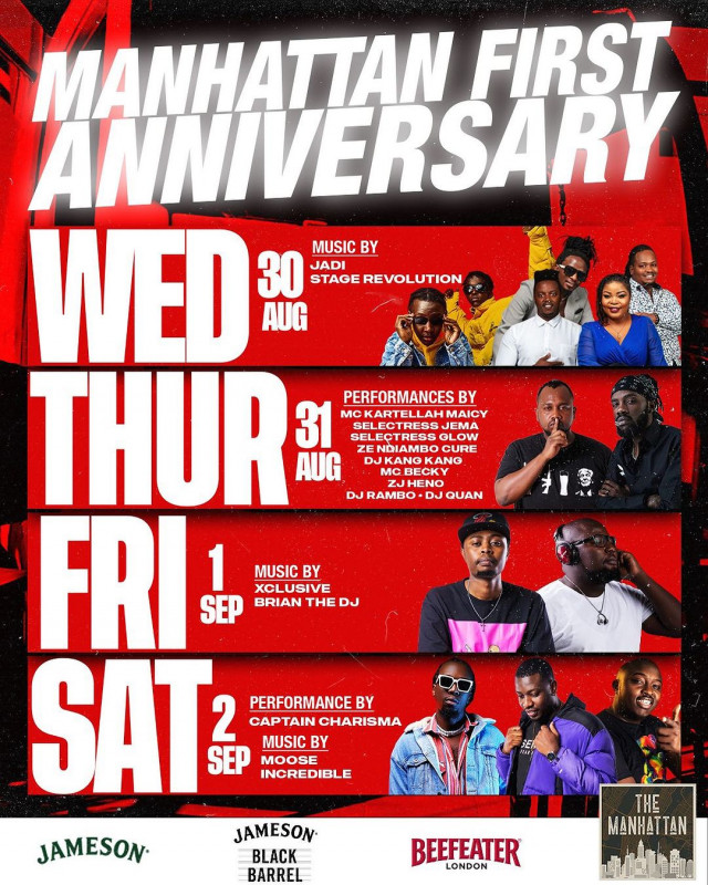 Manhattan First Anniversary The Manhattan Mombasa Road