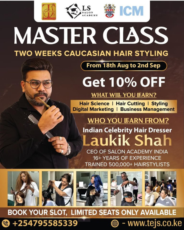 08-18 Master Class at L Salon Academy ICM