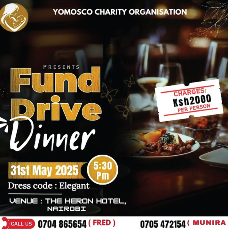 05-31 Yomosco Charity Presents: An Elegant Fundraising Dinner – Dine for a Cause!
