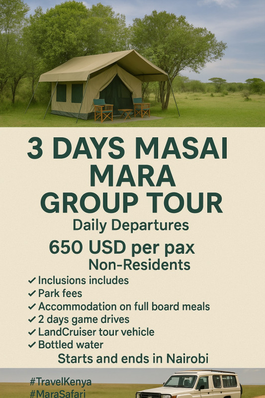08-01 Masai Mara Group Tour at Masai Mara