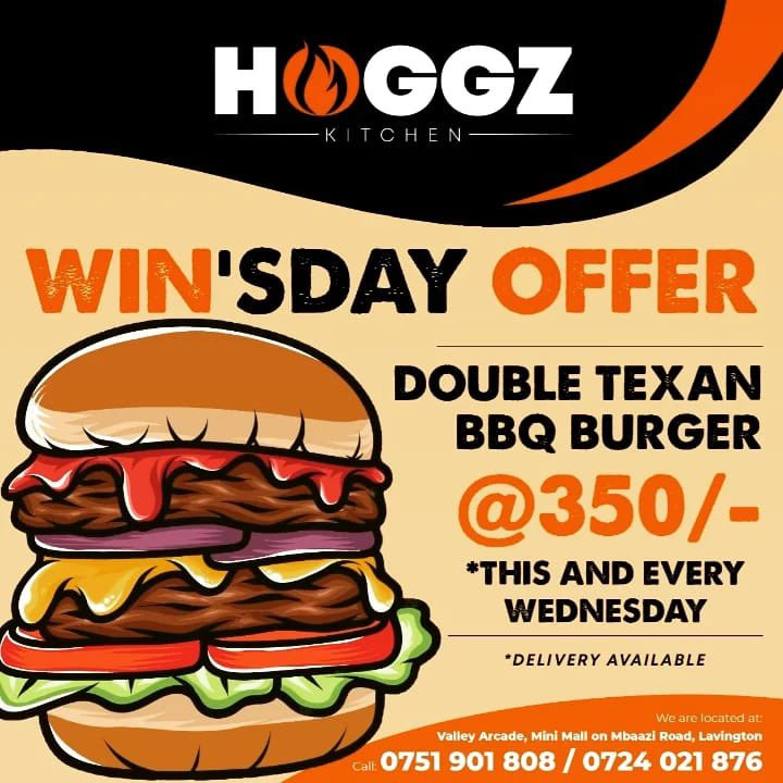 Win'sday Offer Hoggz Kitchen Valley Arcade Mini Mall Lavington