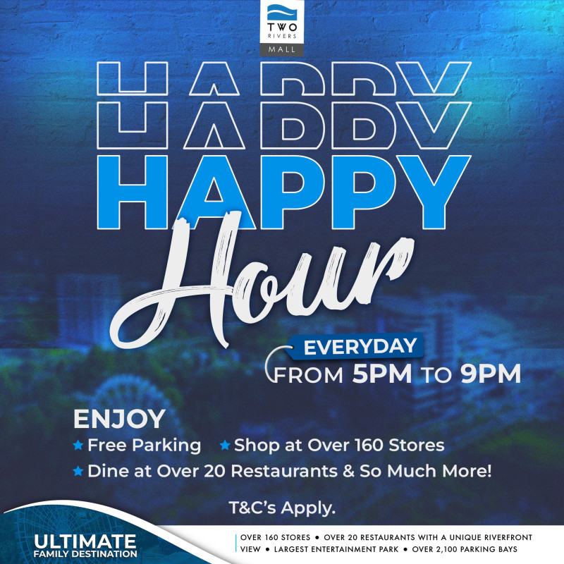 Happy Hour Two Rivers Mall