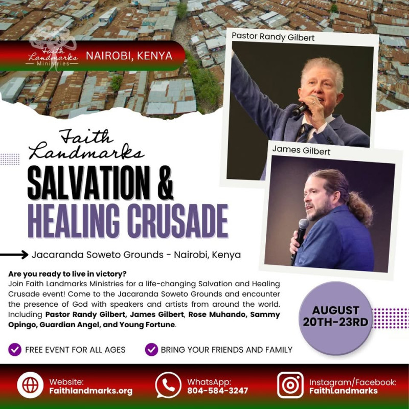08-20 Faith Landmarks Salvation & Healing Crusade at Jacaranda Soweto Grounds