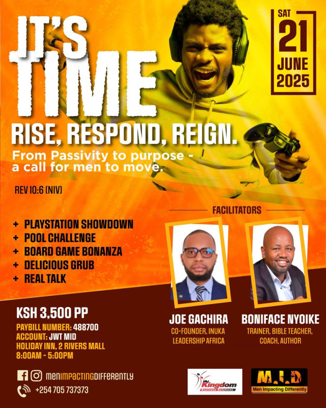 06-21 It's Time Rise, Respond, Reign Event at 2 Rivers Mall