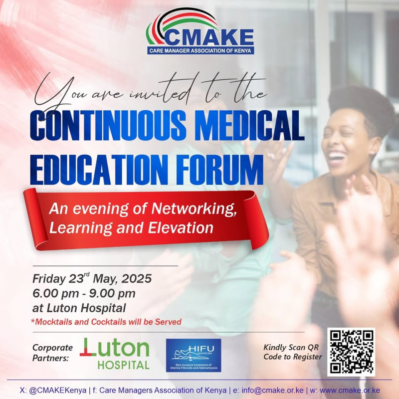 05-23 Continuous Medical Education Forum: Networking and Learning with CMAKE
