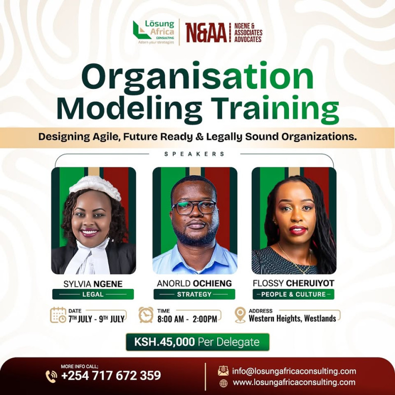 07-07 Organisation Modeling Training Workshop at Western Heights