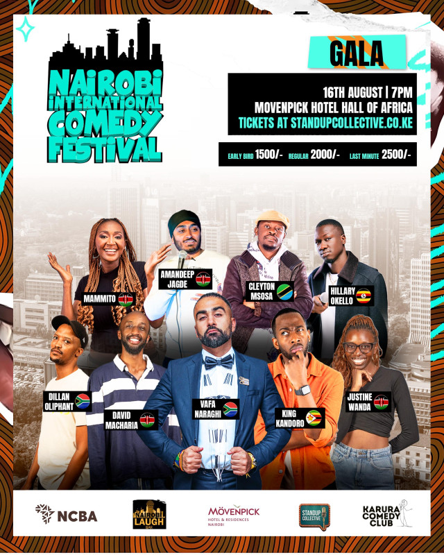 08-12 Nairobi International Comedy Festival at Movenpick Hotel