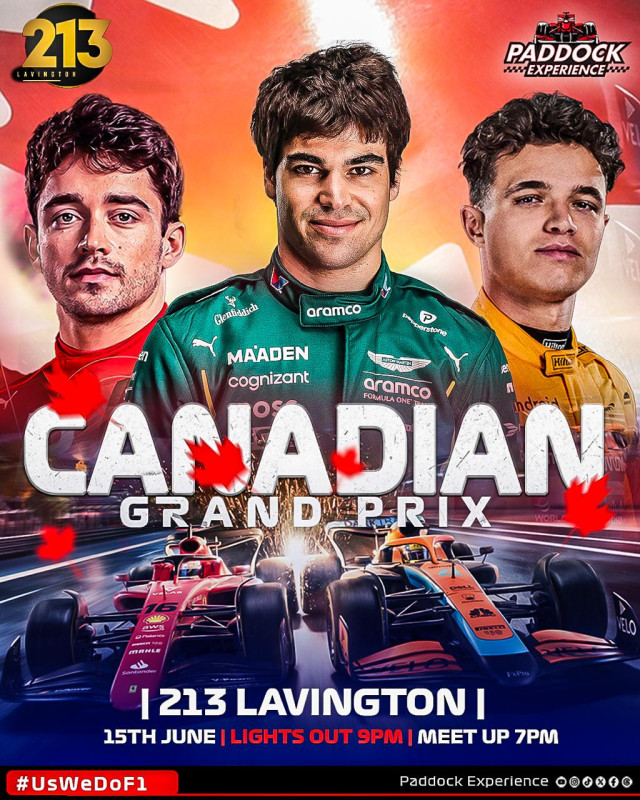 06-15 Join Canadian Grand Prix Viewing Party at Lavington
