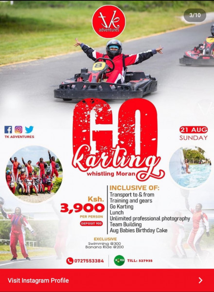 08-21 Go Karting Whistling Moran Athi River tk Adventures