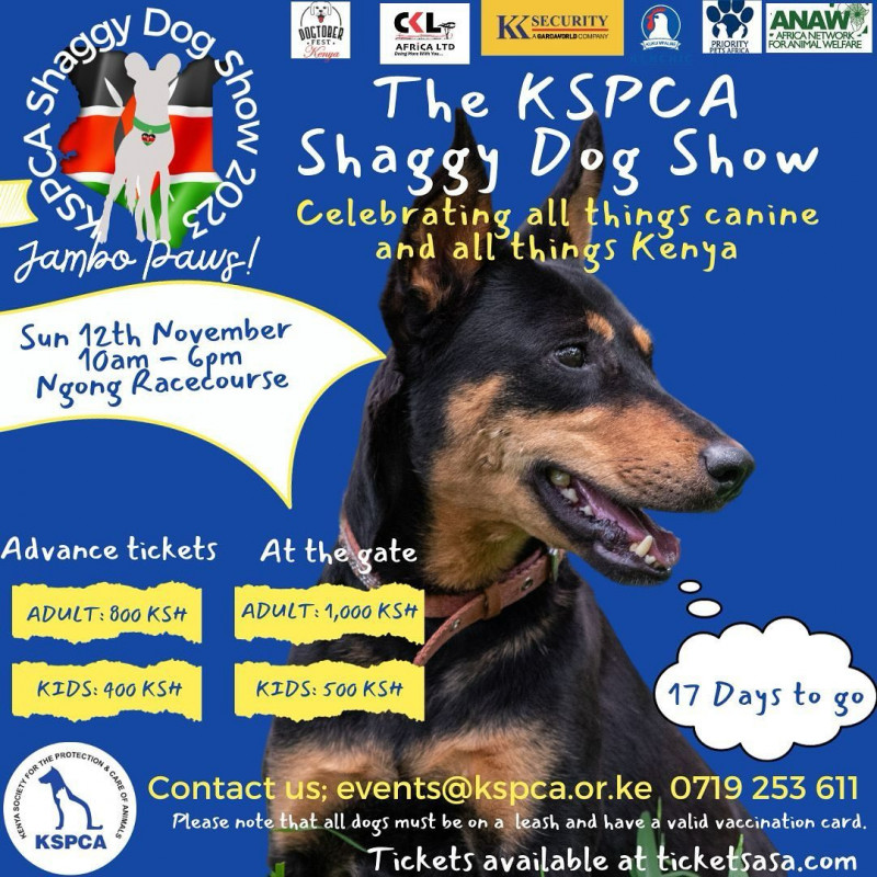 The KSPCA Shaggy Dog Show 2023 Ngong Racecourse