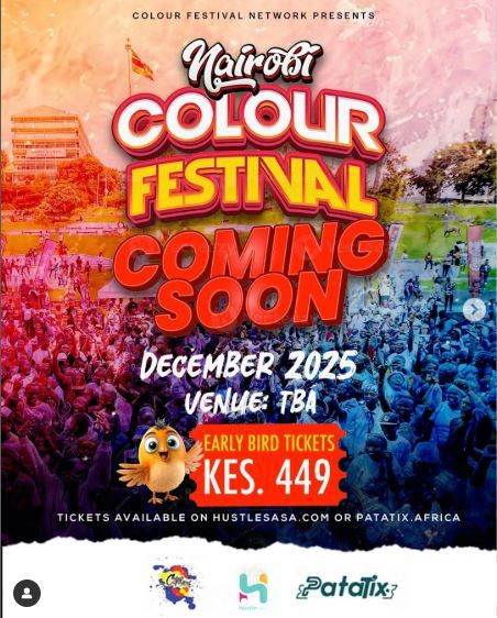 Get Ready for the Nairobi Colour Festival coming soon in December 2025!