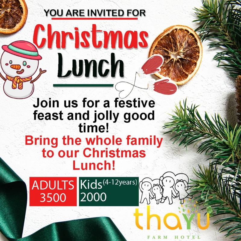 Christmas Lunch Thayu Farm Hotel Tigoni Limuru