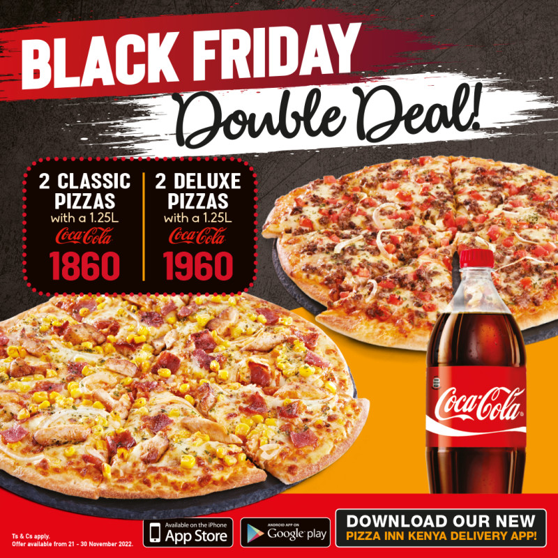 Black Friday Double Deal Pizza Inn Kenya