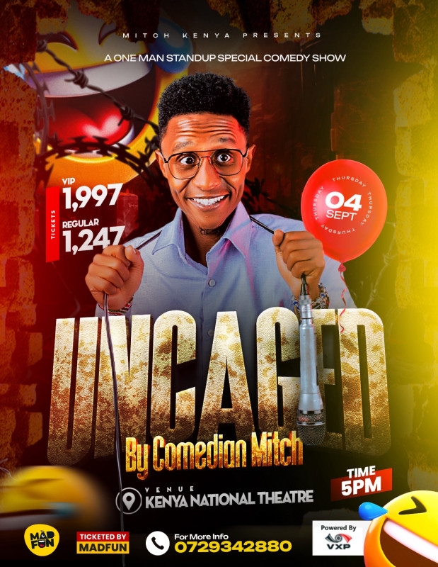 09-04 Uncaged at Kenya National Theatre
