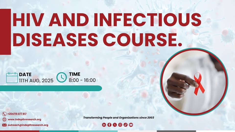 08-11 HIV & Infectious Diseases Course Training Session Virtually