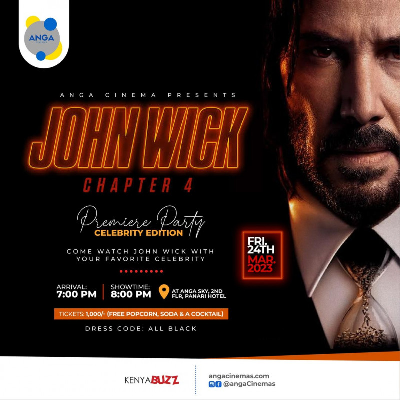 John Wick Chapter 4 Premiere Party Celebrity Edition Anga Sky Panari
