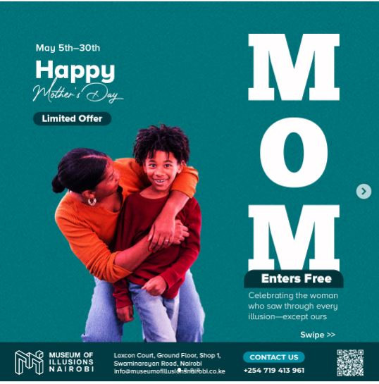 05 - 05 Mother’s Day with a Special Offer at the Nairobi Museum!