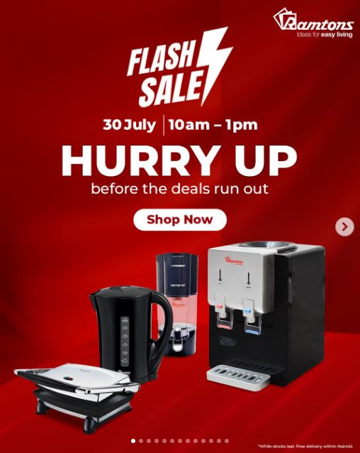 07-30 Flash Sale at Bamtons Store