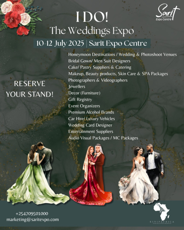 07-10 Say "I Do" at The Weddings Expo 2025!