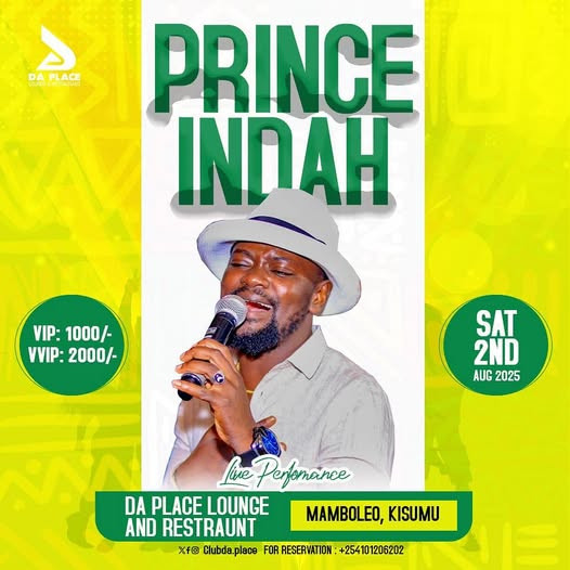 08-02 Prince Indah Live Performance  at Mamboleo, Kisumu