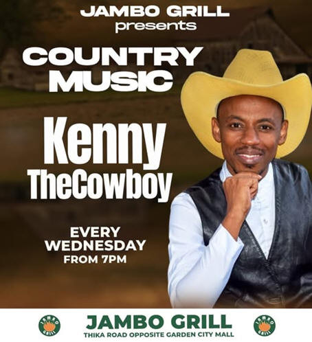 07-30 Country Music with Kenny TheCowboy at Jambo Grill