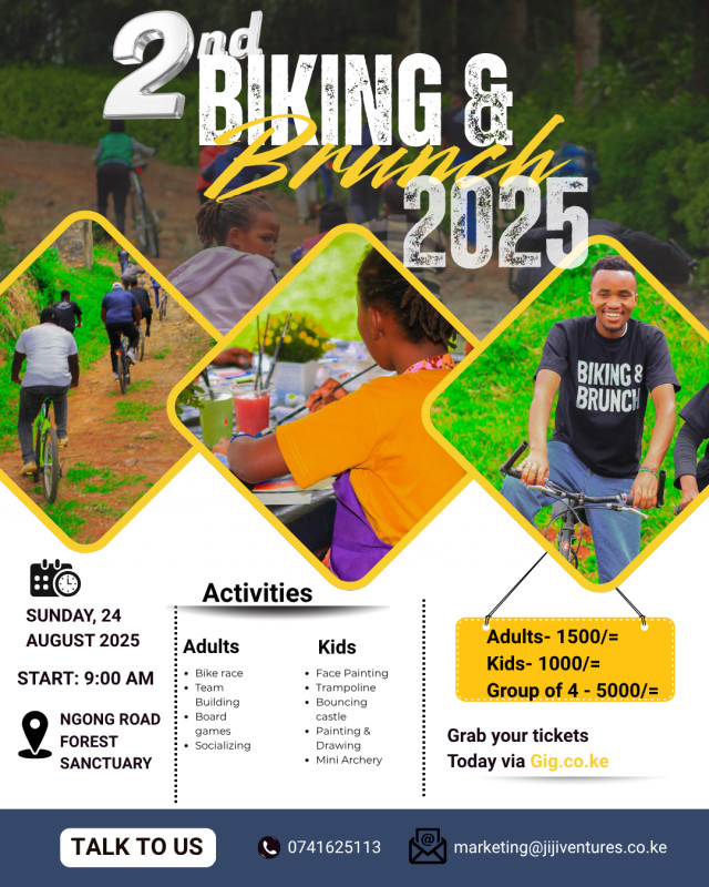 08-24 Biking & Brunch 2025 at Ngong Road Forest Sanctuary