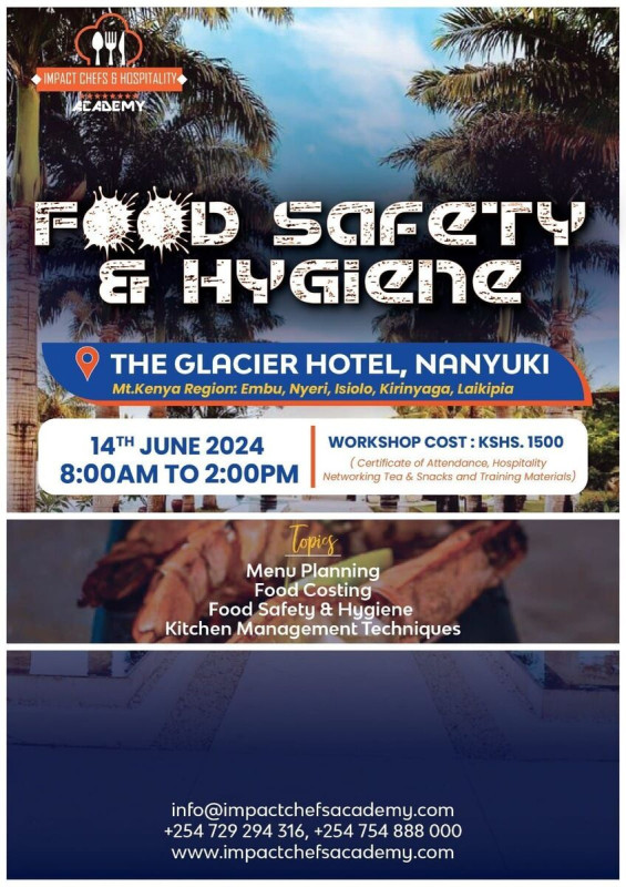 06-14 Food Safety & Hygiene Workshop Mount Kenya Region