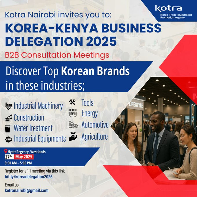 05-27  Join the Korea-Kenya Business Delegation 2025!