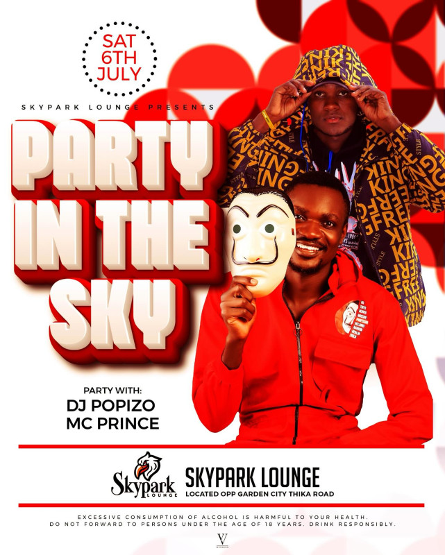 Party In The sky At Skypark Lounge Thika Road