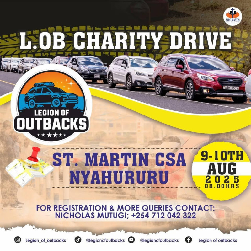 08-09 LOB Charity Drive at St. Martin CSA Nyahururu
