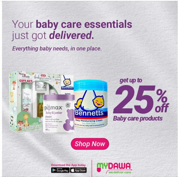 07-03 Baby Care Essentials Sale at MyDawa Online Store