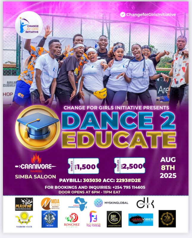 08-08 Dance 2 Educate at Carnivore Simba Saloon