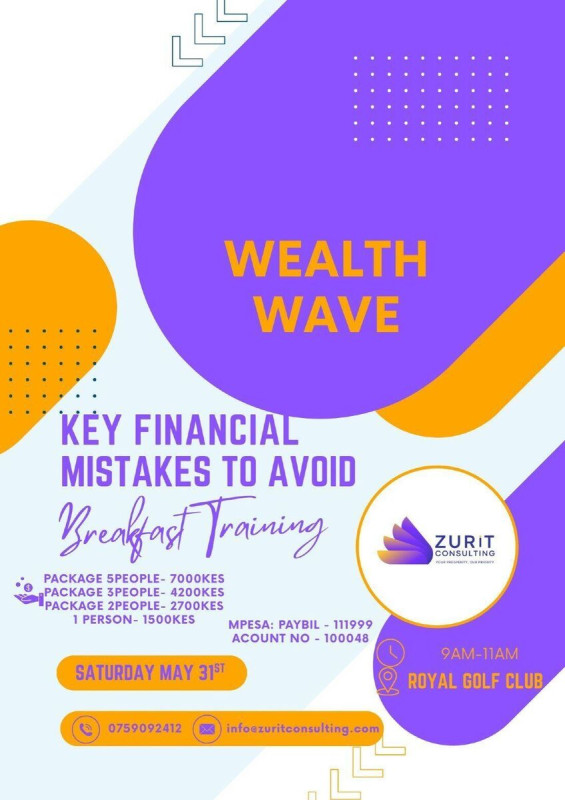 05-31 Wealth Wave BreakfastTraining; Zurit Consulting