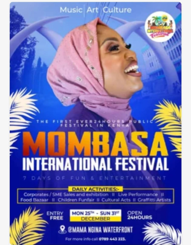 Mombasa International Festival Mama Ngina Waterfront