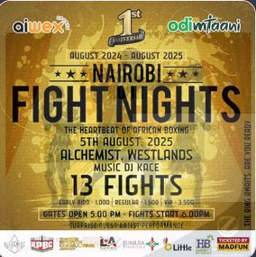 08-05 Nairobi Fight Nights at Alchemist