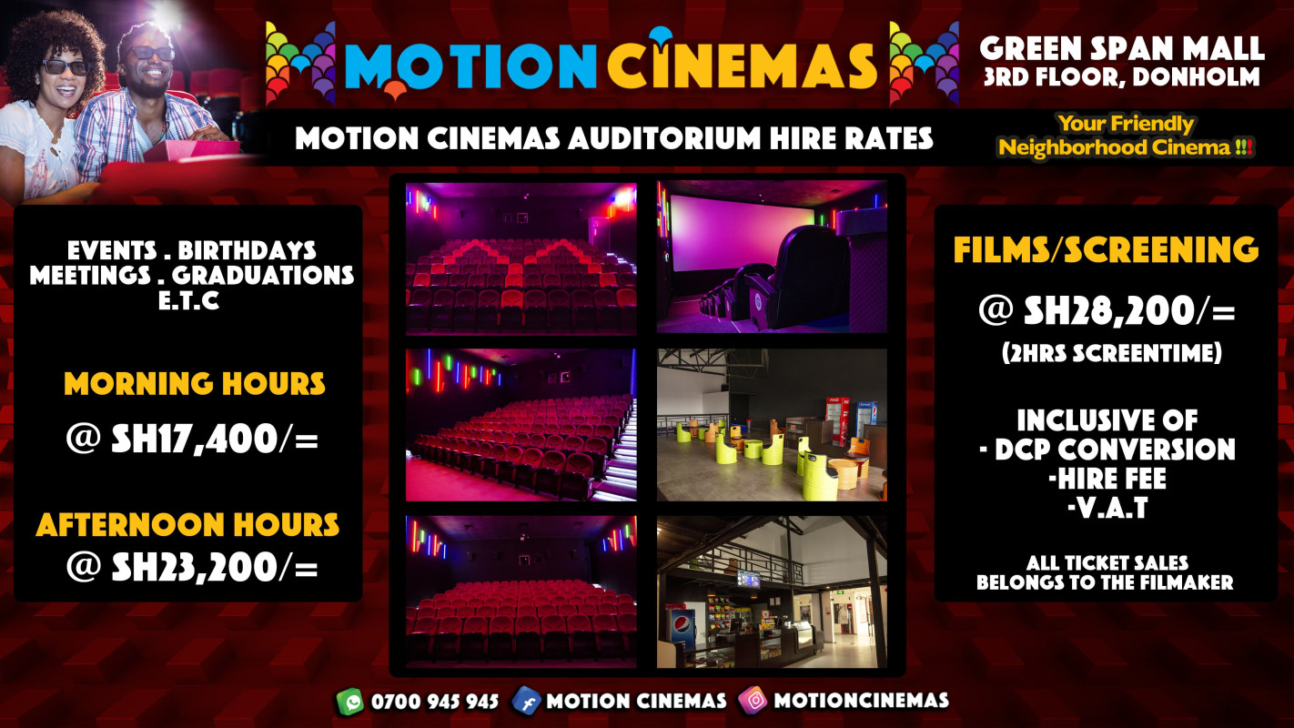 05-27 Host Your Event or Screening at Motion Cinemas Affordable Auditorium Hire Rates!