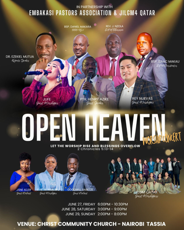 06-27 Open Heaven Worship Concert at Nairobi Tassia