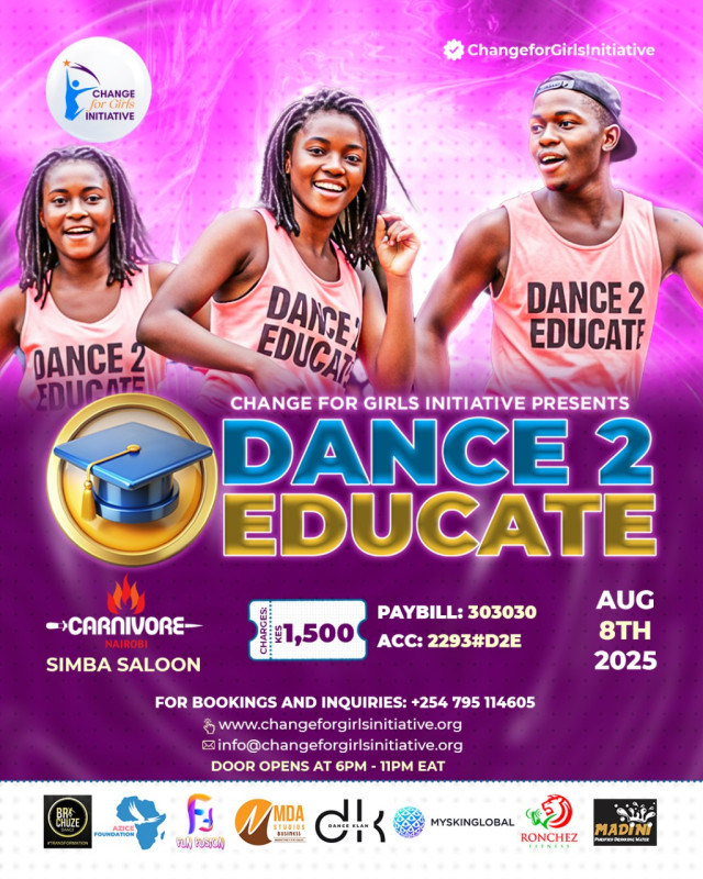 08-08 Dance 2 Educate at Carnivore Simba Saloon