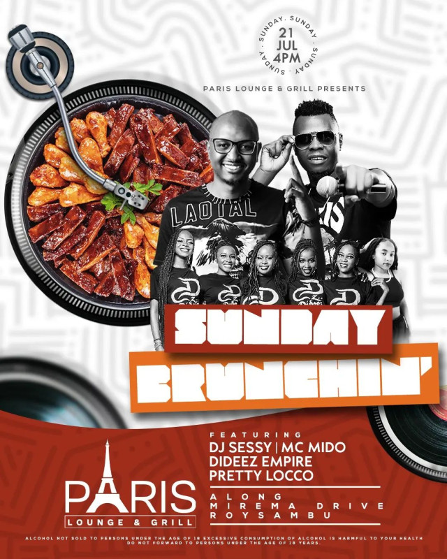 Sunday Brunchin' At Paris Lounge And Grill Mirema Drive