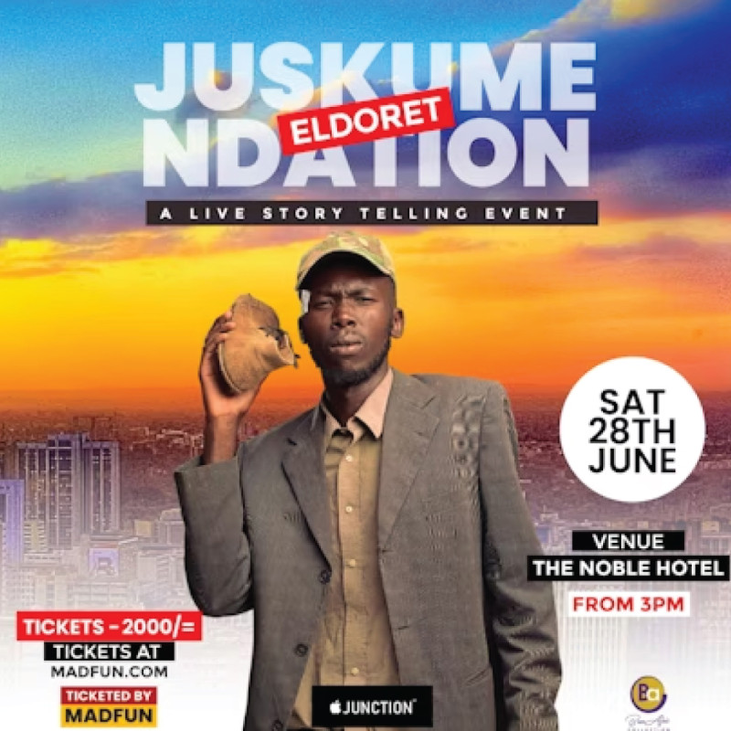 06-28 Juskume Ndani Eldoret: A Live Storytelling Event at The Noble Hotel