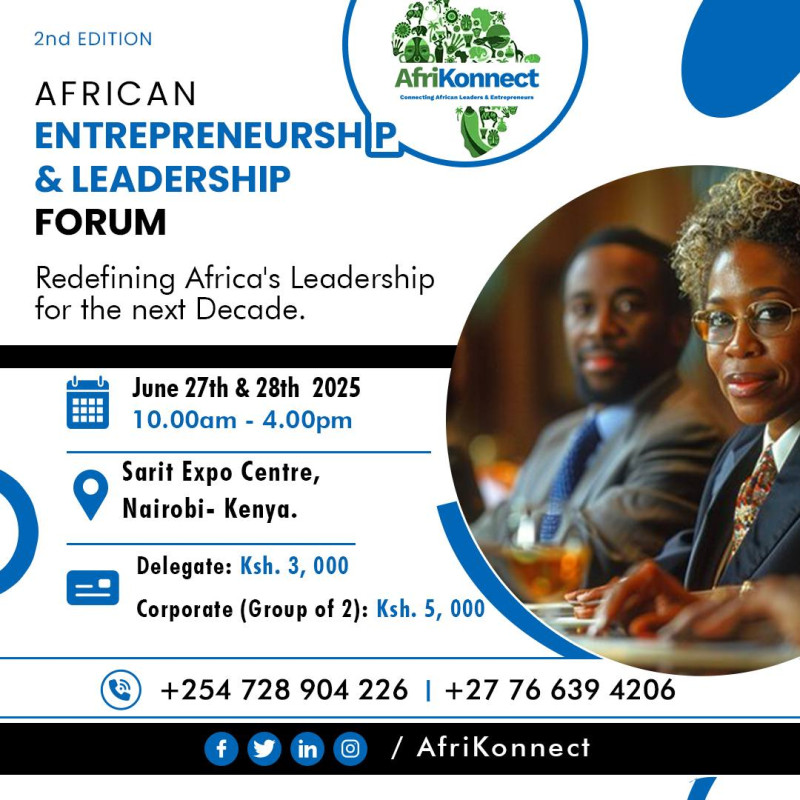 06-27 African Entrepreneurship & Leadership Forum at Sarit Expo Centre
